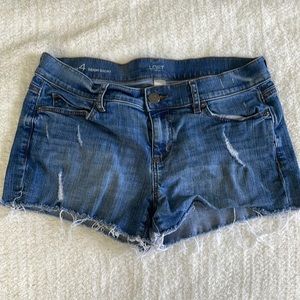 LOFT denim shorts size 4